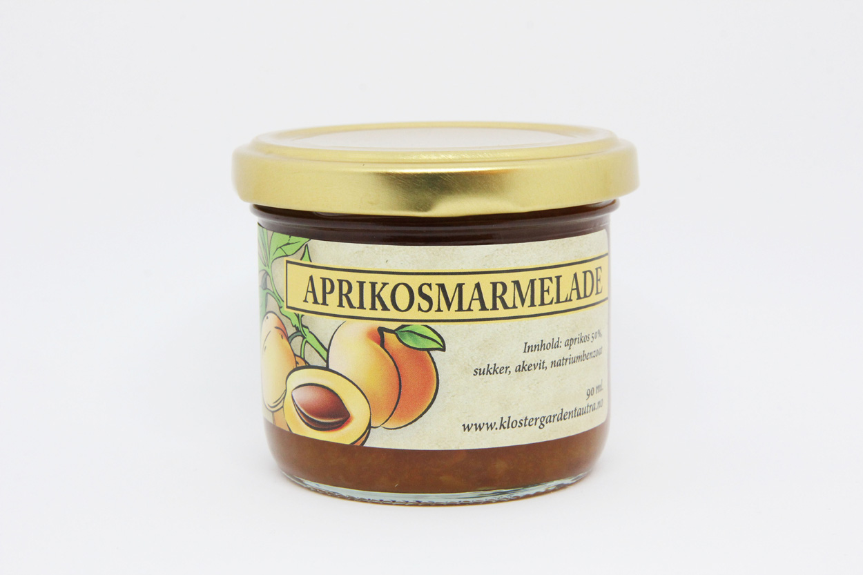 Aprikosmarmelade 90ml.