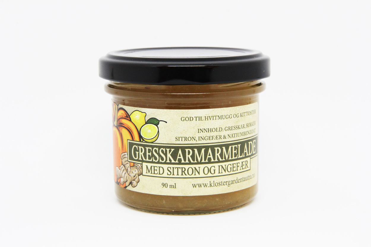 Gresskarmarmelade 90ml.