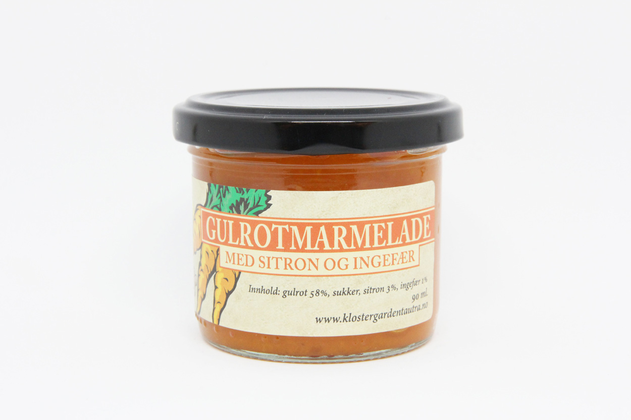 Gulrotmarmelade 90ml.