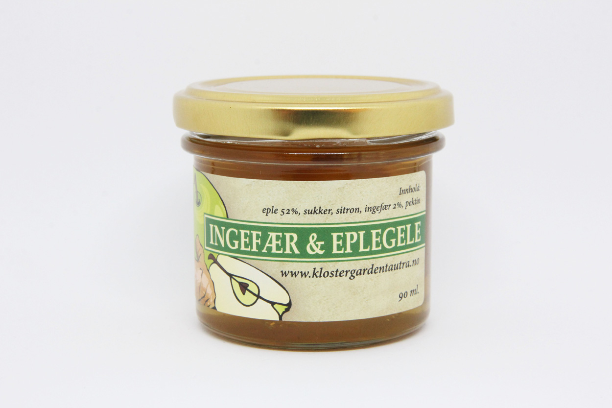Ingefær & eplegele 90ml.