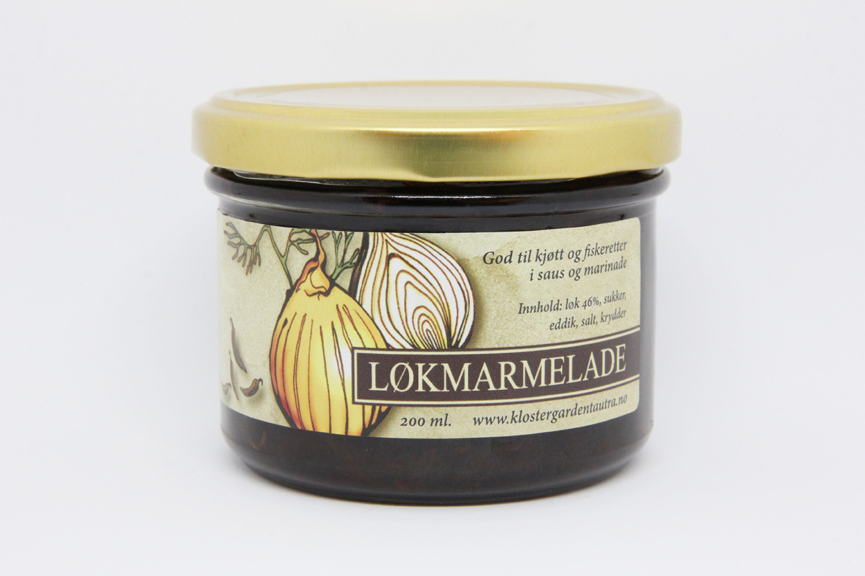 Løkmarmelade stor 200ml.