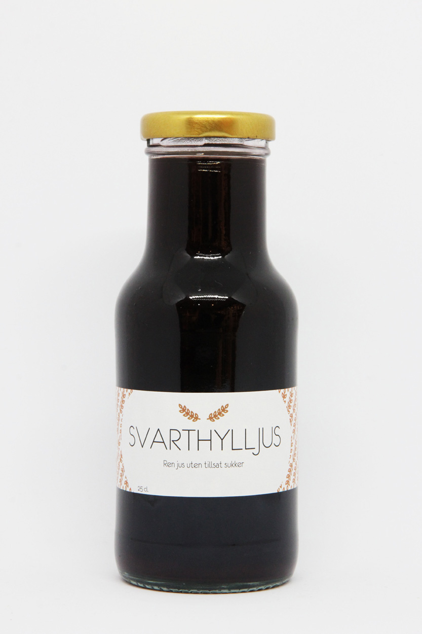 Svarthylljus 250ml.
